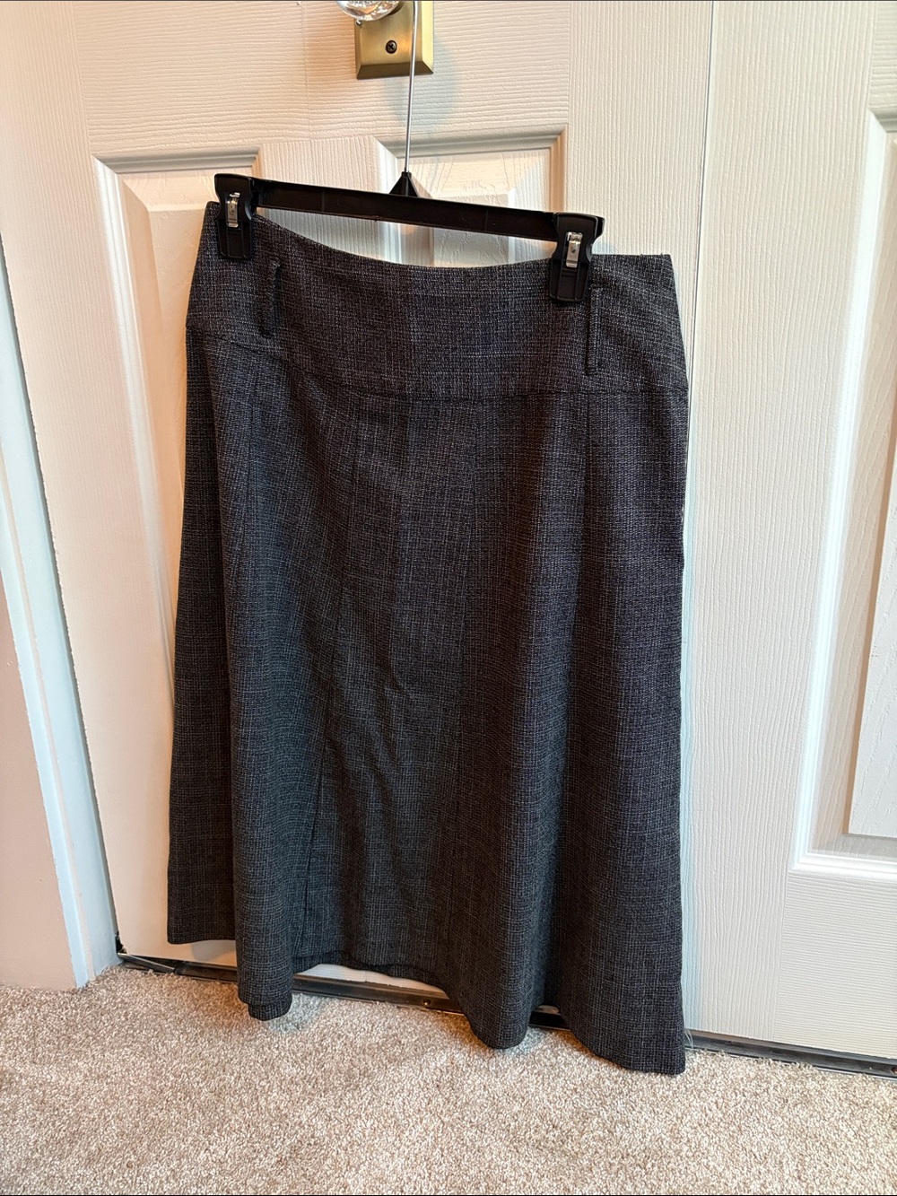 Classic Gray A-Line Women’s Skirt